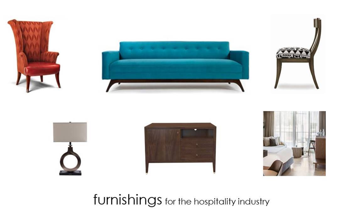 Furnishings for the hospitality industry