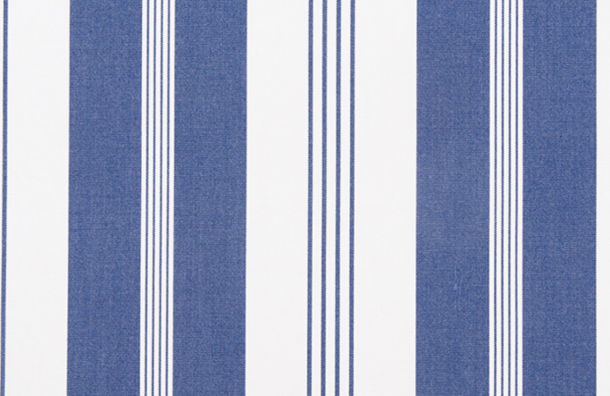 Woven blue stripe pattern