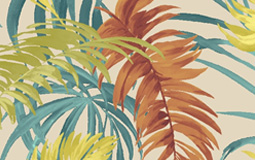 Tropical fabric pattern