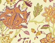 Thistle floral pattern